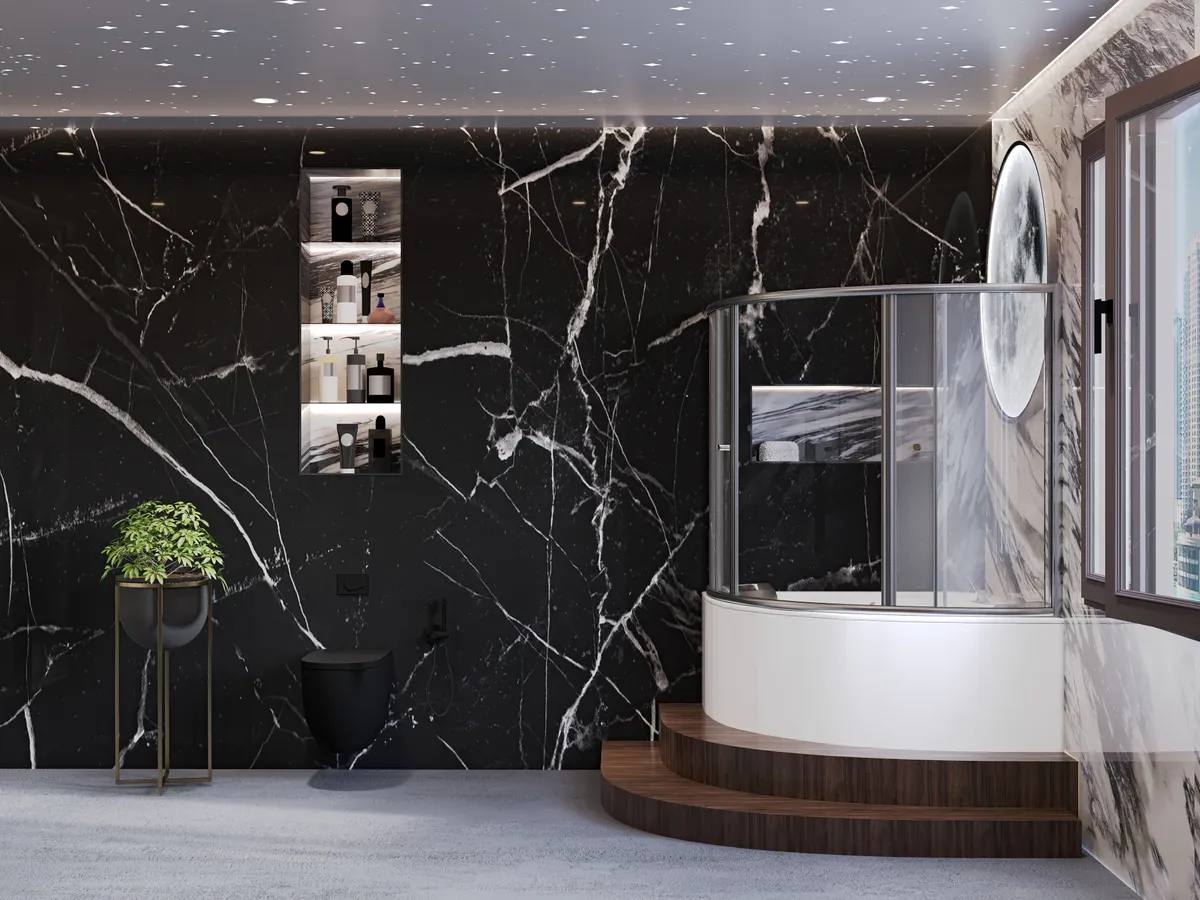 BOX BATHTUB CORNER 110-120