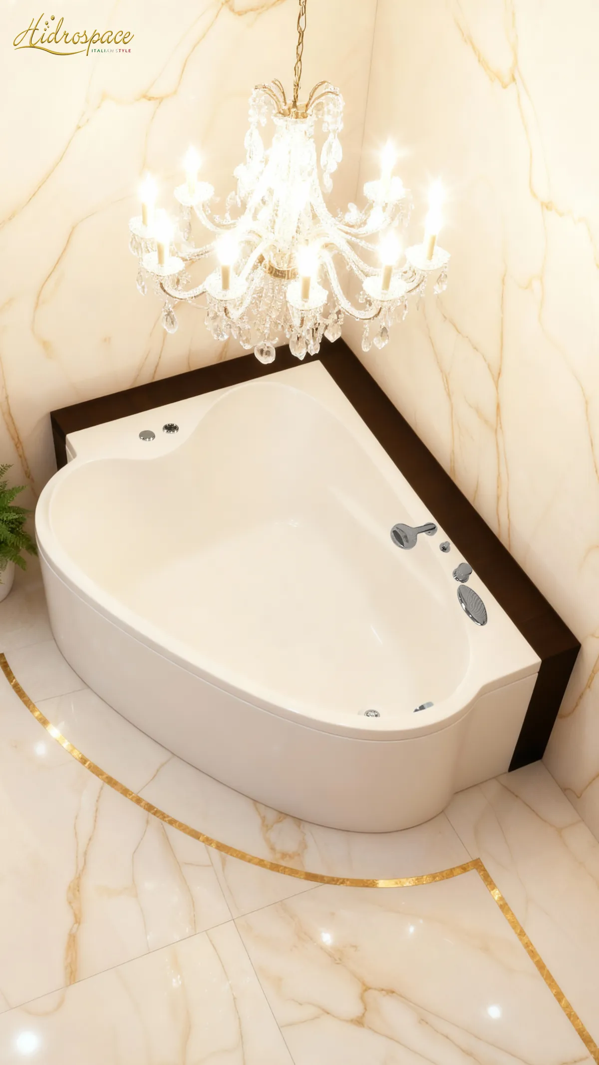 I LOVE 185 X 133 ZWEIPERSONEN-BADEWANNE