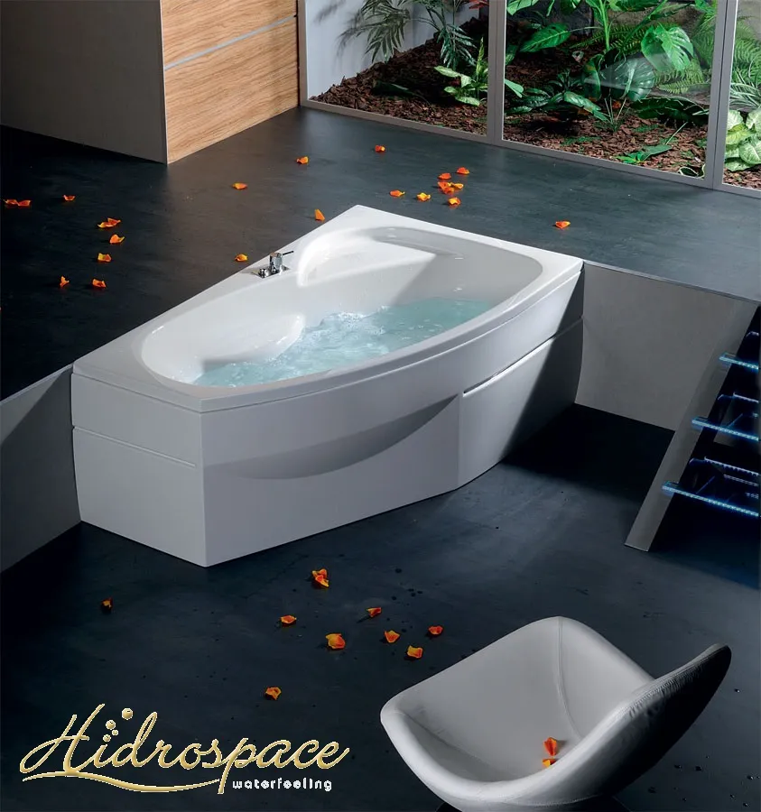 ARMONY 95 × 160 Baignoire avec cabine de douche