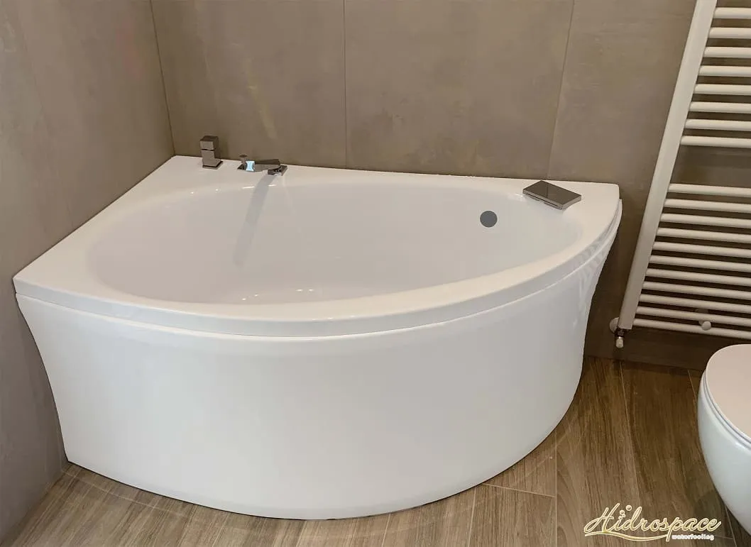 NUVOLA 140 X 90 BAIGNOIRE ASYMÉTRIQUE