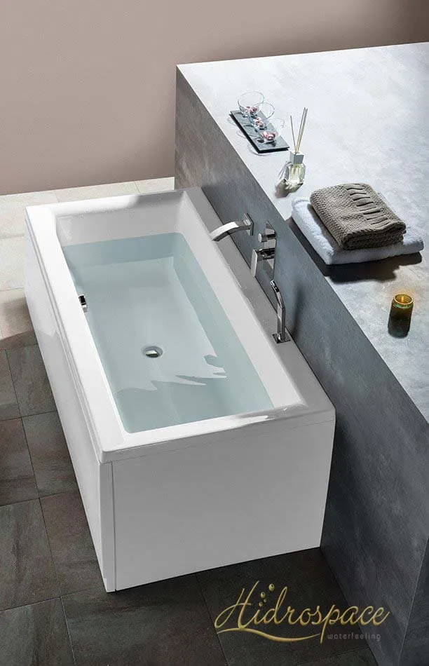 Albatros 80 x180 - 90 x180 Bañera Rectangular de Hidromasaje