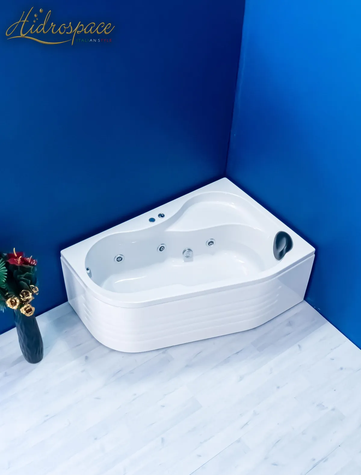 NYKE 100 X 150 ASYMMETRISCHE WHIRLPOOL-BADEWANNE